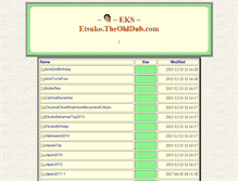 Tablet Screenshot of etsuko.theolddub.com